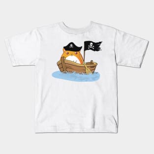 Hamster Pirate Kids T-Shirt